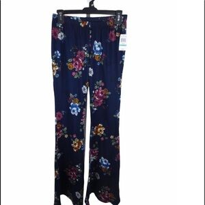 Hippie pants L  | Polly & Esther Womens Floral Festival Pants L